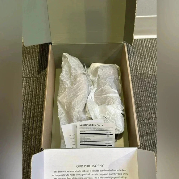 NEW Nisolo Almond Toe Waterproof Heeled Mules Modern Workwear Minimal Womens 8.5 - Picture 8 of 16